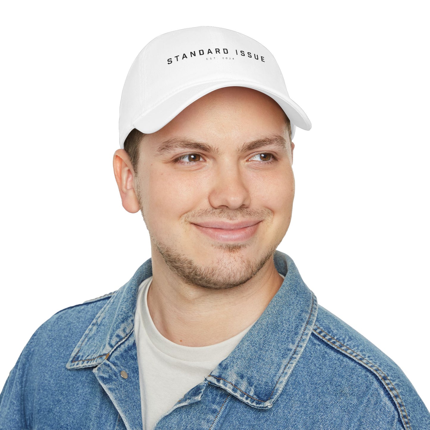 it's fine. low profile baseball cap
