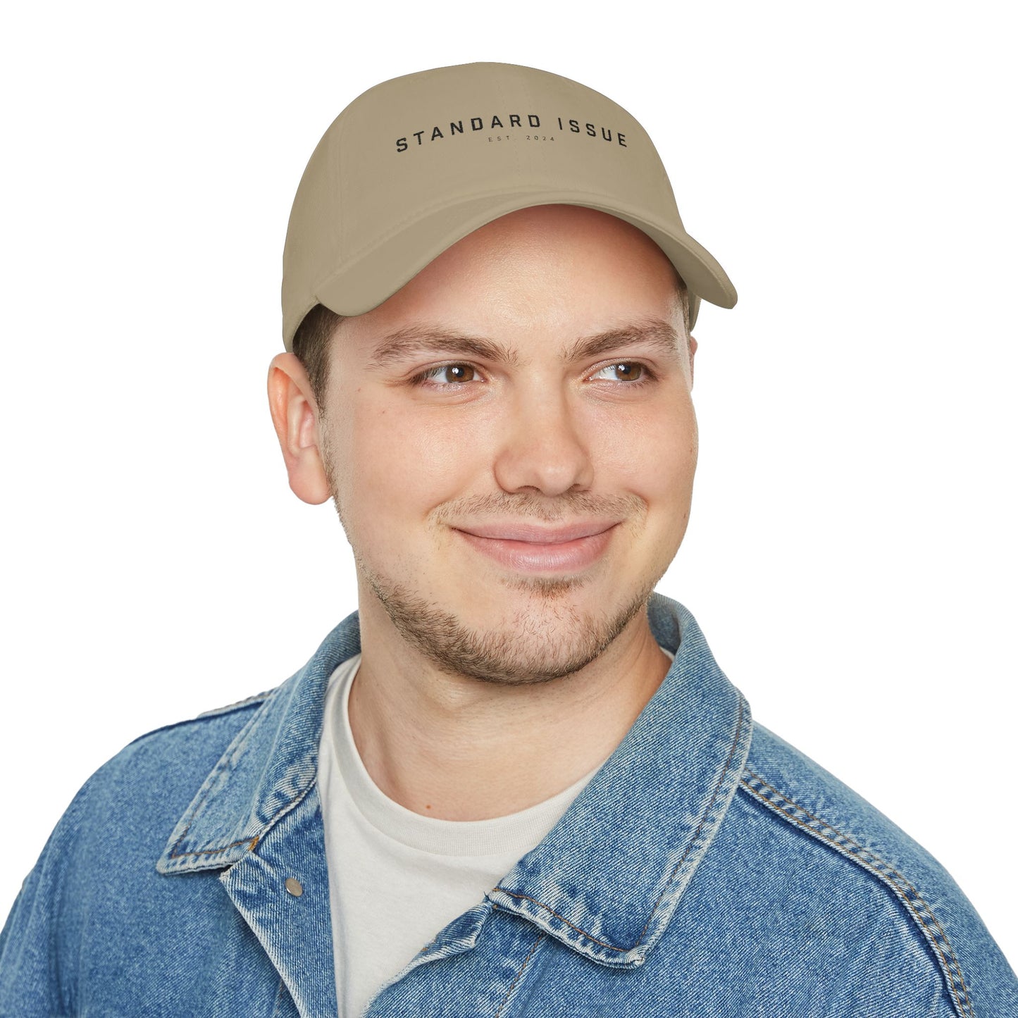 it's fine. low profile baseball cap