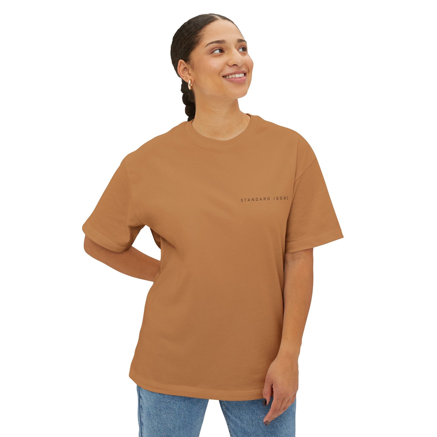 maybe later. unisex oversized boxy tee